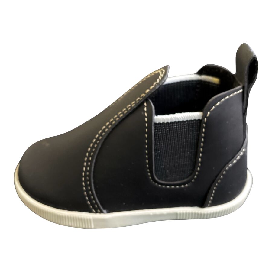 Bota Para Bebê Masculina Preta Bota Para Bebê Masculina Preta