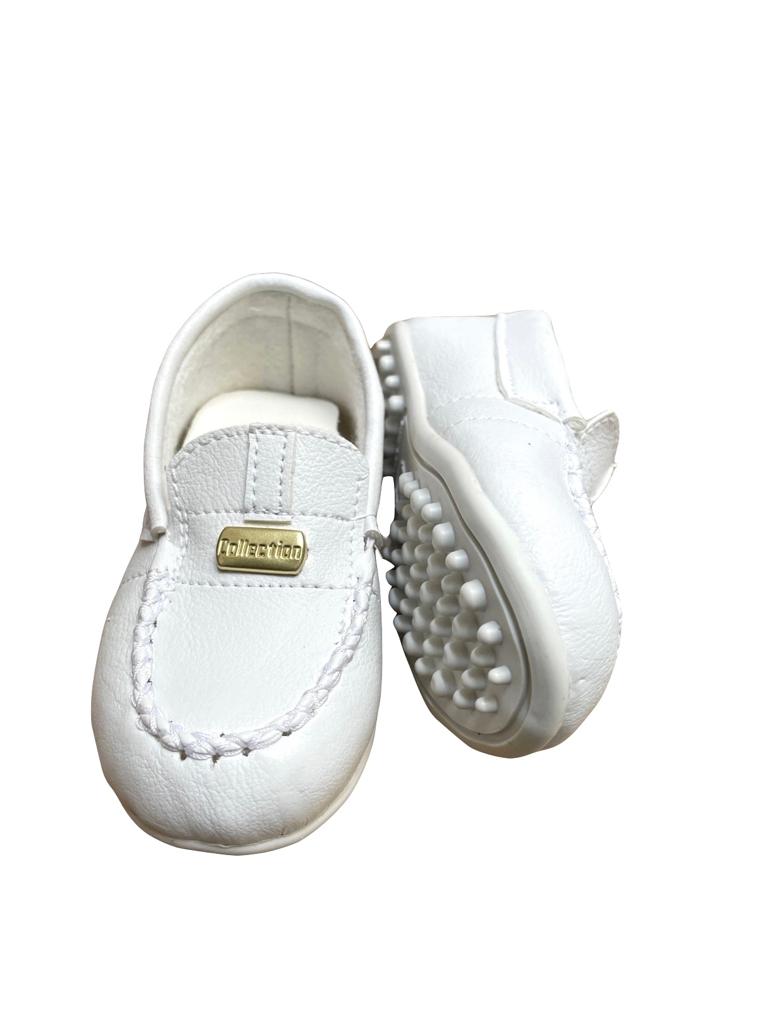 Mocassim Bebe Branco Baby Mocassim Bebe Branco Baby