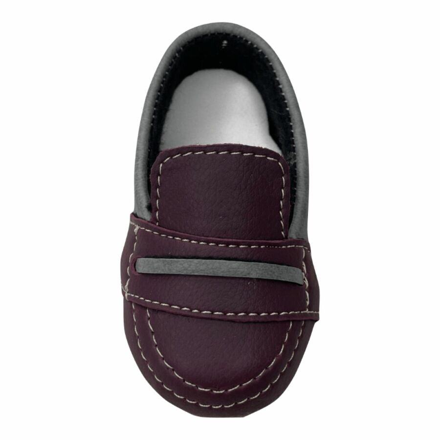 Mocassim Bebe Masculino Tiras Cafe Mocassim Bebe Masculino Tiras Cafe