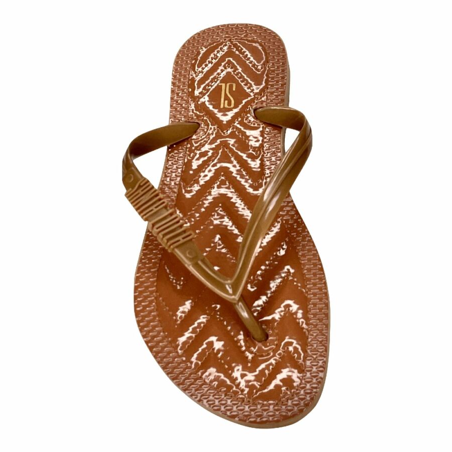 Chinelo De Dedo Confort Marrom Chinelo De Dedo Confort Marrom