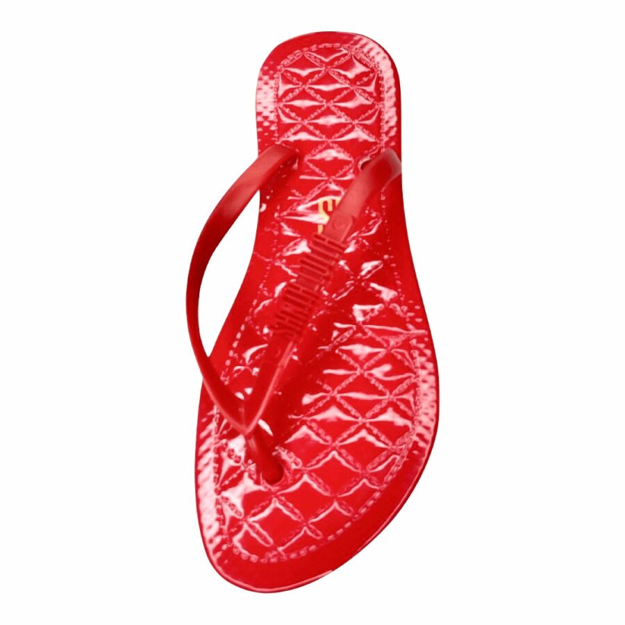 Chinelo De Dedo Confort Vermelha Chinelo De Dedo Confort Vermelha