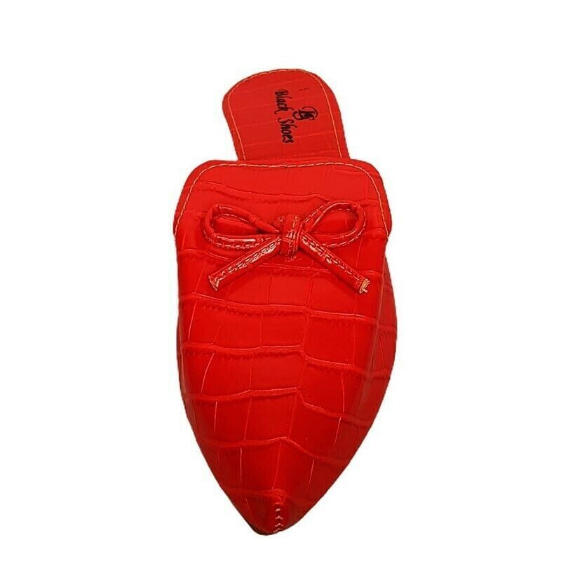 Mule Feminino Lacinho Vermelho Mule Feminino Lacinho Vermelho