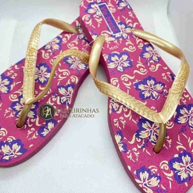 kit 15 pares Chinelo Feminino Adulto Via Fem kit 15 pares Chinelo Feminino Adulto Via Fem