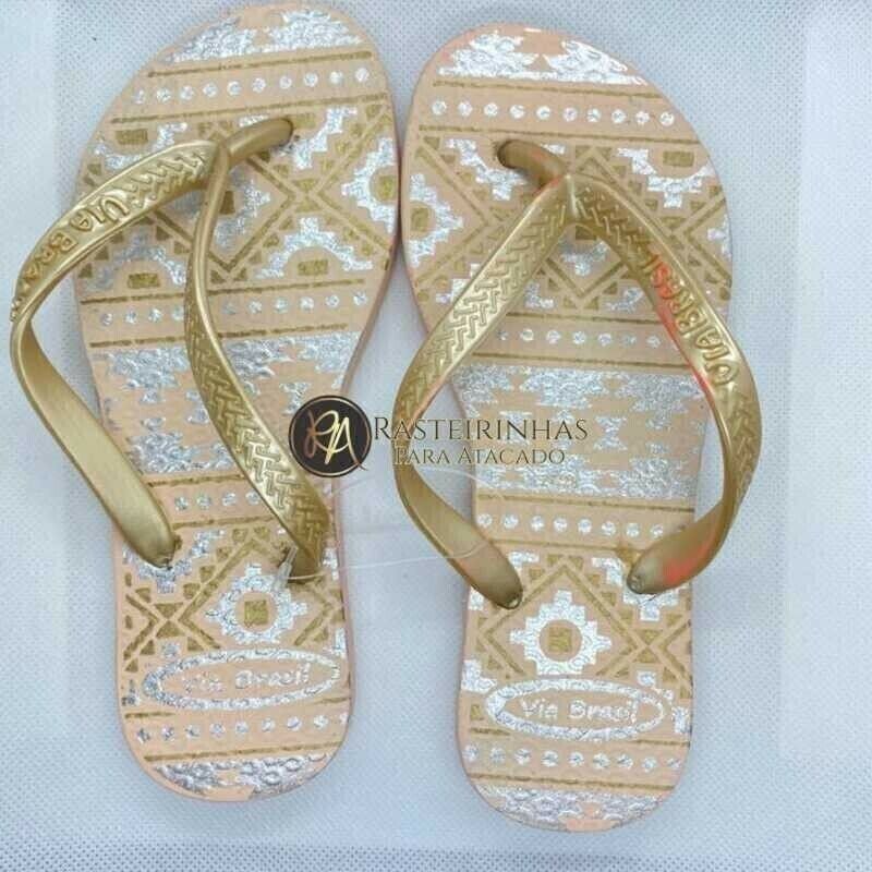 Chinelo Infantil Feminino Via Brasileira Chinelo Infantil Feminino Via Brasileira