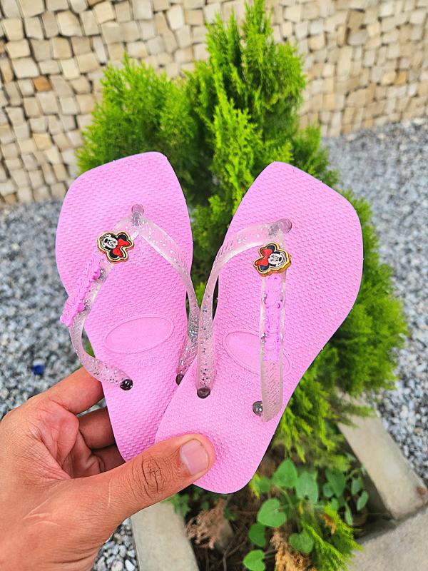 Chinelo Infantil Minnie Mouse Rosa Chinelo Infantil Minnie Mouse Rosa