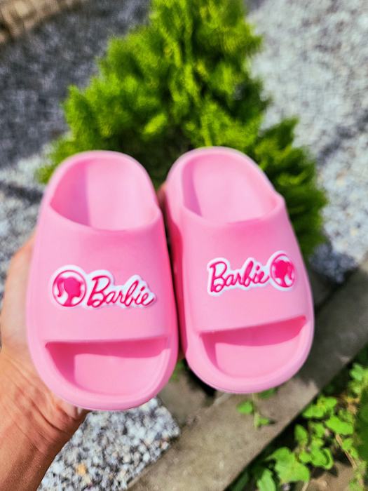 Chinelo Slide Infantil Barbie Rosa Chinelo Slide Infantil Barbie Rosa
