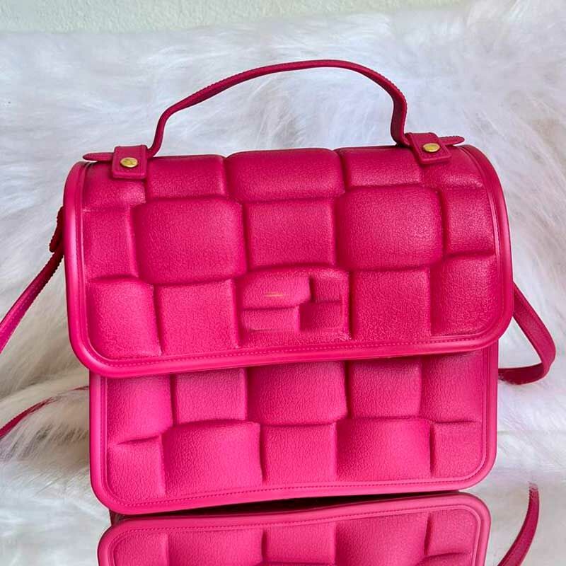 Bolsa Tiracolo Feminina Alça Transversal Regulável Rusty 3D Rosa Bolsa Tiracolo Feminina Alça Transversal Regulável Rusty 3D Rosa